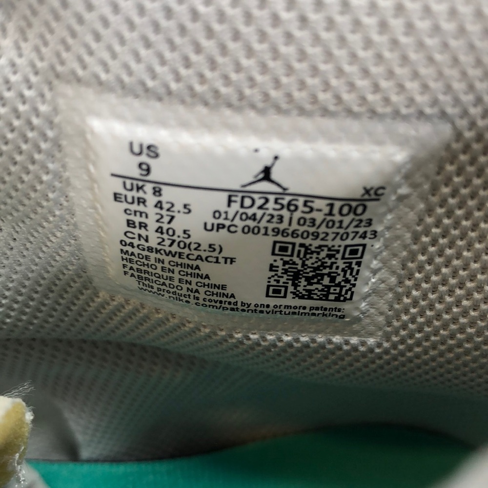 Union LA x Air Jordan 1 Retro OG SP FD2565-100 Bephies Beauty Supply - Size 9 - Picture 13 of 14